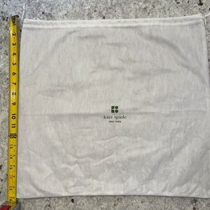 Kate Spade Cream Dust Bag
